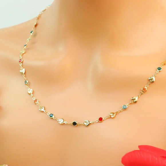 "New Beautiful Design Necklace Chain for Women/Girls, Gift, N572 - Picture 9 of 10